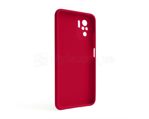 Чохол Full Silicone Case для Xiaomi Redmi Note 10 4G rose red (42) (без логотипу) TPS-2710000242802