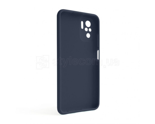 Чохол Full Silicone Case для Xiaomi Redmi Note 10 4G dark blue (08) (без логотипу) TPS-2710000242758