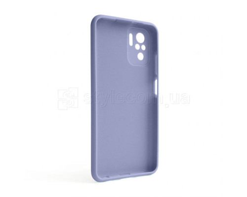 Чохол Full Silicone Case для Xiaomi Redmi Note 10 4G elegant purple (26) (без логотипу)