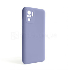 Чохол Full Silicone Case для Xiaomi Redmi Note 10 4G elegant purple (26) (без логотипу)