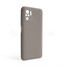 Чохол Full Silicone Case для Xiaomi Redmi Note 10 4G mocco (07) (без логотипу) TPS-2710000242772
