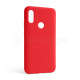 Чохол Full Silicone Case для Xiaomi Redmi 7 red (14) (без логотипу) TPS-2710000242093