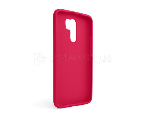 Чохол Full Silicone Case для Xiaomi Redmi 9 rose red (42) (без логотипу)