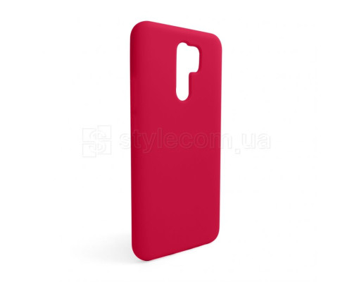 Чохол Full Silicone Case для Xiaomi Redmi 9 rose red (42) (без логотипу)