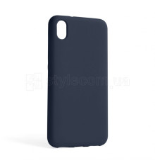 Чохол Full Silicone Case для Xiaomi Redmi 7A dark blue (08) (без логотипу)