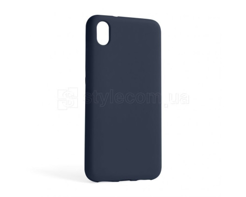 Чохол Full Silicone Case для Xiaomi Redmi 7A dark blue (08) (без логотипу)