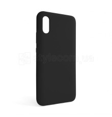 Чохол Full Silicone Case для Xiaomi Redmi 9A black (18) (без логотипу)