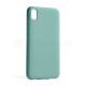 Чохол Full Silicone Case для Xiaomi Redmi 7A turquoise (17) (без логотипу) TPS-2710000242161