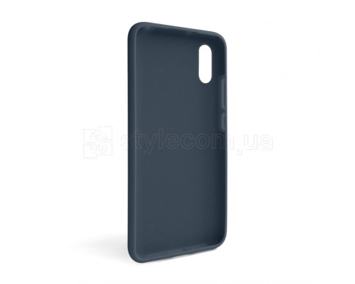 Чохол Full Silicone Case для Xiaomi Redmi 9A dark blue (08) (без логотипу)