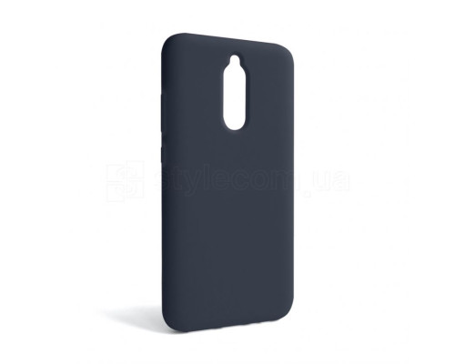 Чохол Full Silicone Case для Xiaomi Redmi 8 dark blue (08) (без логотипу) TPS-2710000242185 2710000242185
