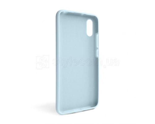 Чохол Full Silicone Case для Xiaomi Redmi 9A light blue (05) (без логотипу)