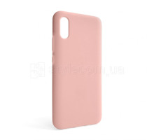 Чохол Full Silicone Case для Xiaomi Redmi 9A light pink (12) (без логотипу)