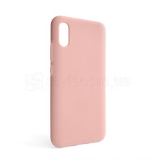 Чохол Full Silicone Case для Xiaomi Redmi 9A light pink (12) (без логотипу)