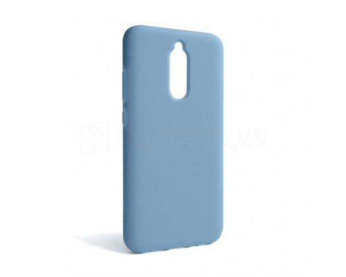 Чохол Full Silicone Case для Xiaomi Redmi 8 light blue (05) (без логотипу)