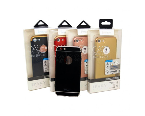 Чохол Ipaky Original Matte для Apple iPhone 7 Plus, 8 Plus black/gold TPS-2710000135654 2710000135654