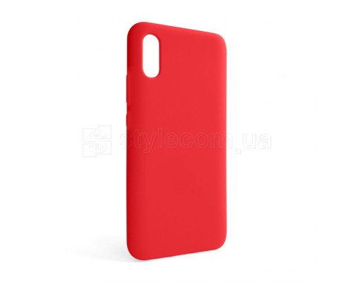 Чохол Full Silicone Case для Xiaomi Redmi 9A red (14) (без логотипу)