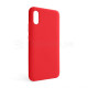 Чохол Full Silicone Case для Xiaomi Redmi 9A red (14) (без логотипу)