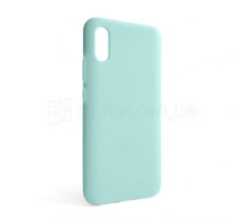 Чохол Full Silicone Case для Xiaomi Redmi 9A turquoise (17) (без логотипу)