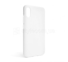 Чохол Full Silicone Case для Xiaomi Redmi 9A white (09) (без логотипу)