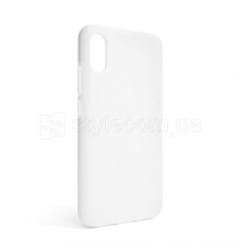 Чохол Full Silicone Case для Xiaomi Redmi 9A white (09) (без логотипу)