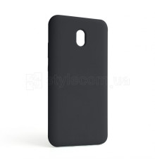 Чохол Full Silicone Case для Xiaomi Redmi 8A black (18) (без логотипу)