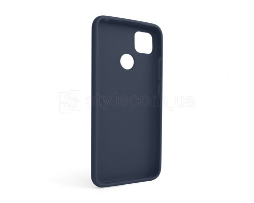 Чохол Full Silicone Case для Xiaomi Redmi 9C, Redmi 10A dark blue (08) (без логотипу)