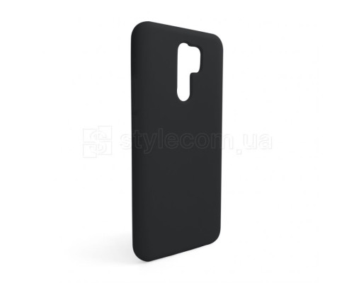 Чохол Full Silicone Case для Xiaomi Redmi 9 black (18) (без логотипу)