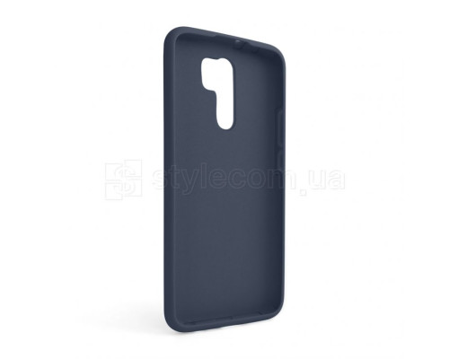 Чохол Full Silicone Case для Xiaomi Redmi 9 dark blue (08) (без логотипу)