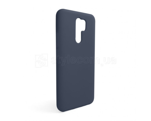 Чохол Full Silicone Case для Xiaomi Redmi 9 dark blue (08) (без логотипу)