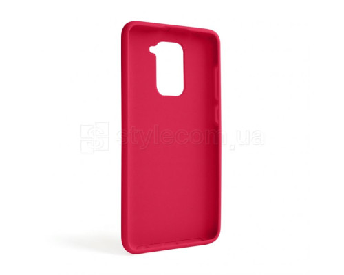 Чохол Full Silicone Case для Xiaomi Redmi Note 9 rose red (42) (без логотипу)