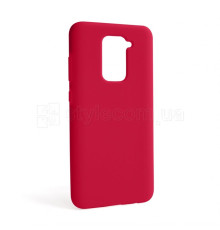 Чохол Full Silicone Case для Xiaomi Redmi Note 9 rose red (42) (без логотипу)