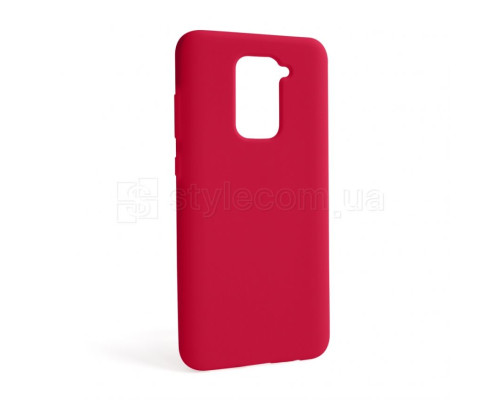 Чохол Full Silicone Case для Xiaomi Redmi Note 9 rose red (42) (без логотипу)