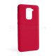 Чохол Full Silicone Case для Xiaomi Redmi Note 9 rose red (42) (без логотипу)