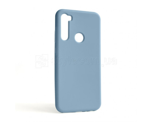 Чохол Full Silicone Case для Xiaomi Redmi Note 8T light blue (05) (без логотипу)