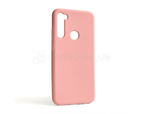 Чохол Full Silicone Case для Xiaomi Redmi Note 8T light pink (12) (без логотипу)