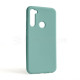 Чохол Full Silicone Case для Xiaomi Redmi Note 8T turquoise (17) (без логотипу)