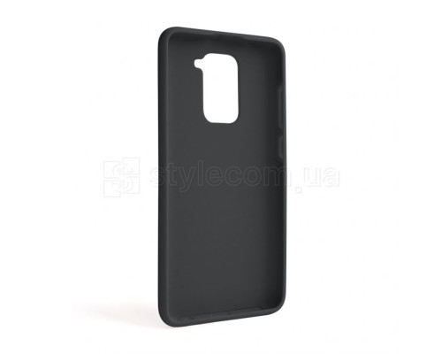 Чохол Full Silicone Case для Xiaomi Redmi Note 9 black (18) (без логотипу)