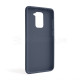 Чохол Full Silicone Case для Xiaomi Redmi Note 9 dark blue (08) (без логотипу)