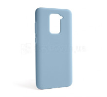 Чохол Full Silicone Case для Xiaomi Redmi Note 9 light blue (05) (без логотипу)