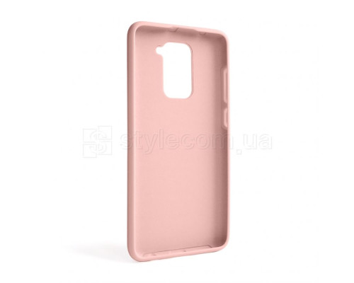 Чохол Full Silicone Case для Xiaomi Redmi Note 9 light pink (12) (без логотипу)