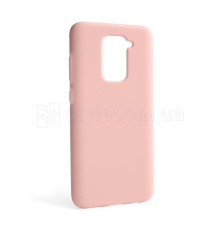 Чохол Full Silicone Case для Xiaomi Redmi Note 9 light pink (12) (без логотипу)