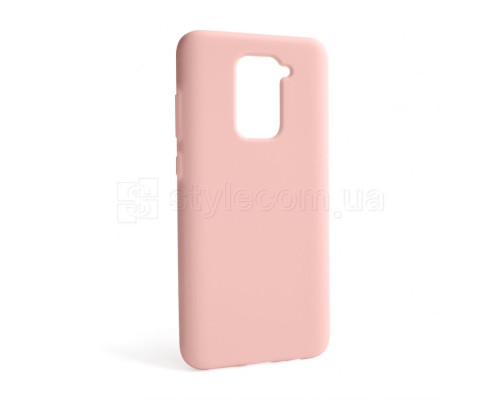 Чохол Full Silicone Case для Xiaomi Redmi Note 9 light pink (12) (без логотипу)