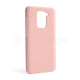 Чохол Full Silicone Case для Xiaomi Redmi Note 9 light pink (12) (без логотипу)