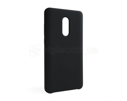 Чохол Full Silicone Case для Xiaomi Redmi Note 4X black (18) (без логотипу) TPS-2710000243113