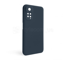 Чохол Full Silicone Case для Xiaomi Redmi Note 11 4G, Redmi Note 11S dark blue (08) (без логотипу)