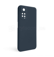 Чохол Full Silicone Case для Xiaomi Redmi Note 11 4G, Redmi Note 11S dark blue (08) (без логотипу) TPS-2710000242864