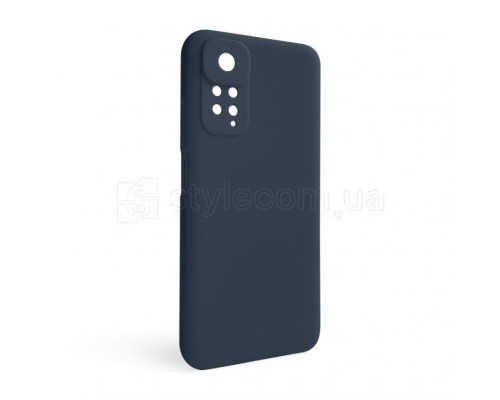 Чохол Full Silicone Case для Xiaomi Redmi Note 11 4G, Redmi Note 11S dark blue (08) (без логотипу)