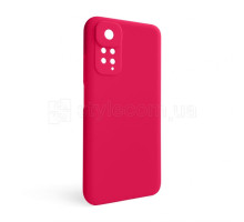 Чохол Full Silicone Case для Xiaomi Redmi Note 11 4G, Redmi Note 11S fluorescent rose (37) (без логотипу)