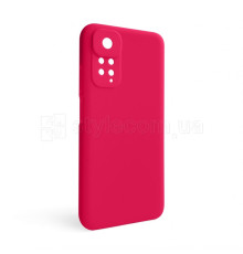 Чохол Full Silicone Case для Xiaomi Redmi Note 11 4G, Redmi Note 11S fluorescent rose (37) (без логотипу)