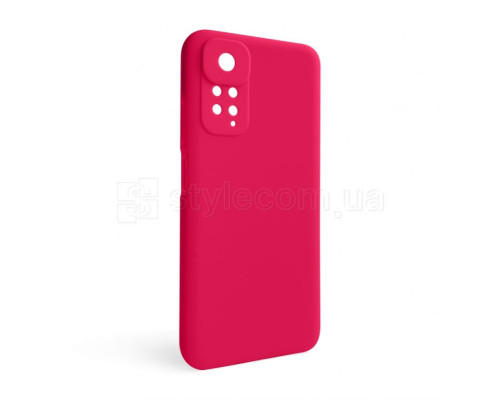 Чохол Full Silicone Case для Xiaomi Redmi Note 11 4G, Redmi Note 11S fluorescent rose (37) (без логотипу)